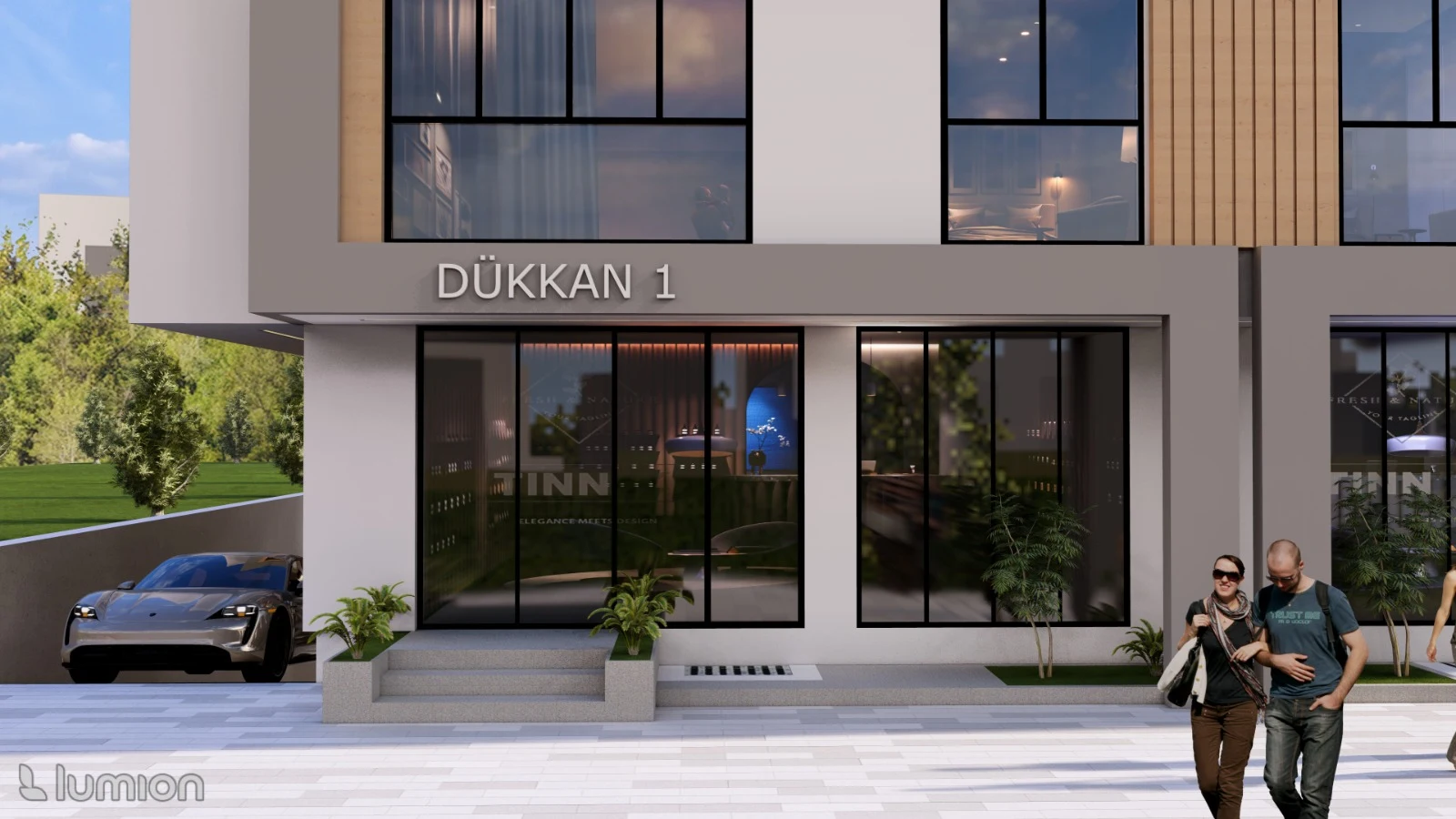 02 DÜKKAN mimari görseli